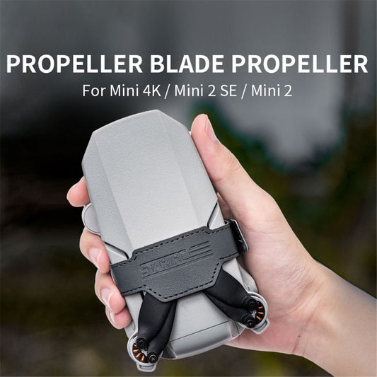 STARTRC 1143027 For DJI Mini 4K / Mini 2 SE / Mini 2 Drone Propeller Stabilizer PU Leather Fixing Strap