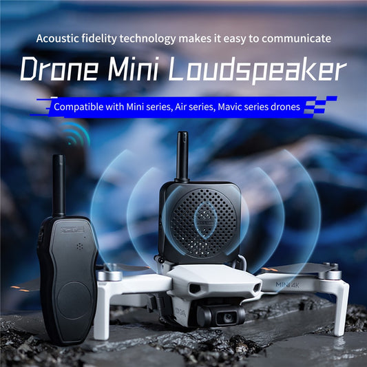 STARTRC 1139358 For DJI Mini / Air / Mavic Series Universal Drone Megaphone Wireless Portable Voice Amplifier