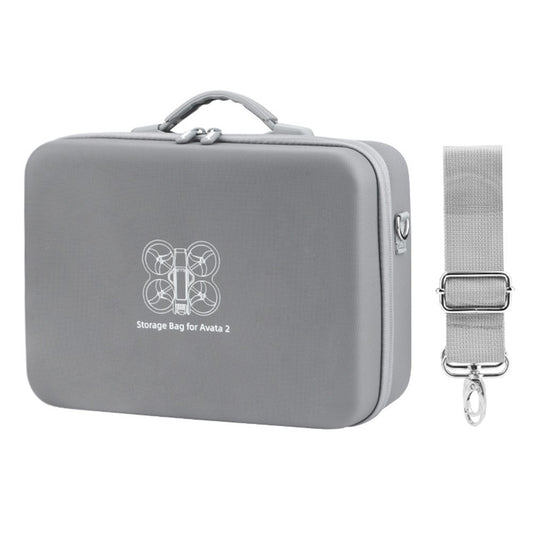 BRDRC For DJI Avata 2 Drone Accessories Carrying Case PU Leather Handbag Crossbody Bag