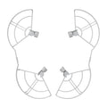 BRDRC For DJI Mini 4 Pro Propeller Protector Ring Drone Blade Guard Protective Cover
