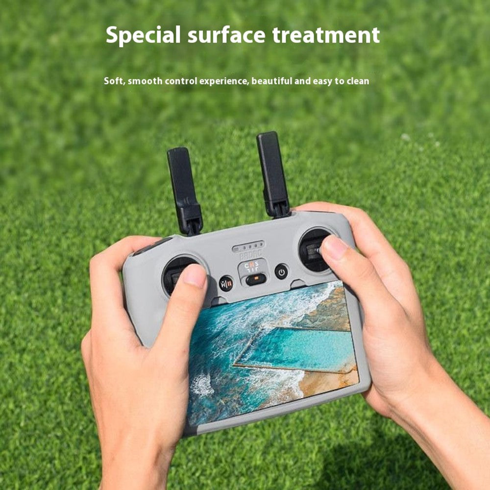BRDRC For DJI RC 2 Remote Controller Silicone Case Cover Scratch-resistant Sleeve