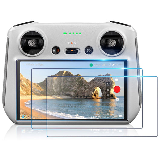 STARTRC 1139983 For DJI RC 2 / RC Remote Controller with Screen HD Tempered Glass Screen Film + Dust Removal Install Tool
