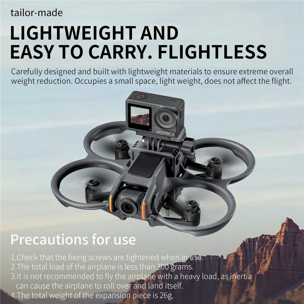 STARTRC 1144253 For DJI Avata 2 Drone Expansion Bracket Tripod Mount Adapter