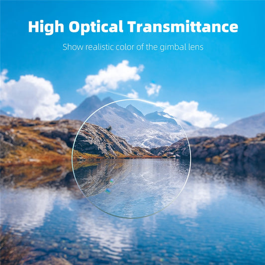SUNNYLIFE NE-BHM861 2Pcs For DJI Neo Drone Gimbal Lens 9H Tempered Glass Screen Protector