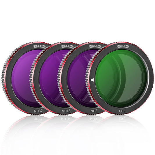 STARTRC 1151596 4Pcs / Set For DJI Neo CPL ND8 ND16 ND32 Optical Glass Drone Lens Filters