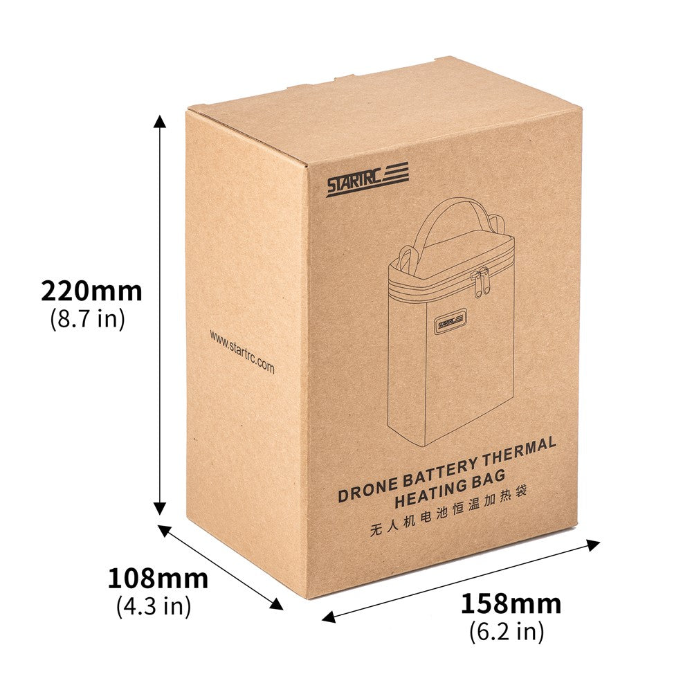 STARTRC 1144680 Waterproof Oxford Cloth Low Temperature Protection Drone Battery Thermal Heating Bag