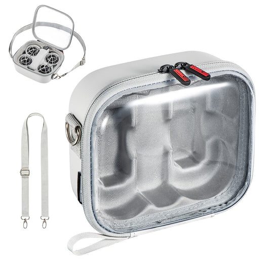 STARTRC 1151213 For DJI Neo PU+PC Protective Case RC Drone Clear Portable Storage Bag with Shoulder Strap