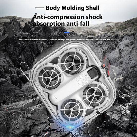 STARTRC 1151213 For DJI Neo PU+PC Protective Case RC Drone Clear Portable Storage Bag with Shoulder Strap