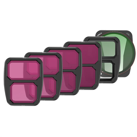 STARTRC 1154740 6Pcs / Set For DJI Air 3S HD Optical Glass ND8 / 16 / 32 / 64 + UV + CPL Drone Filters