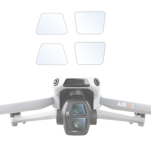 SUNNYLIFE 2 Sets For DJI Air 3S Anti-Scratch Drone Tempered Glass Film HD Screen Protector