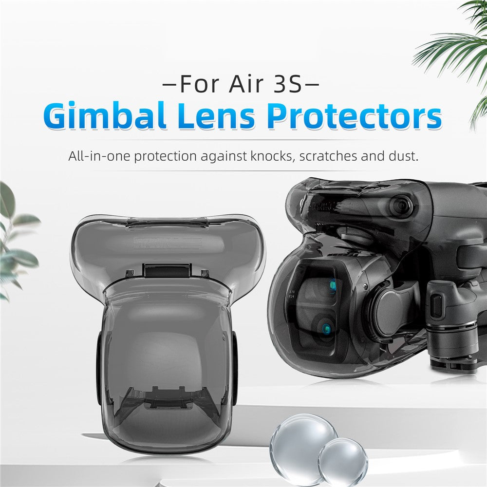 STARTRC 1154887 For DJI Air 3S Drone Gimbal Protector Plastic Camera Lens Cover Protection Shield