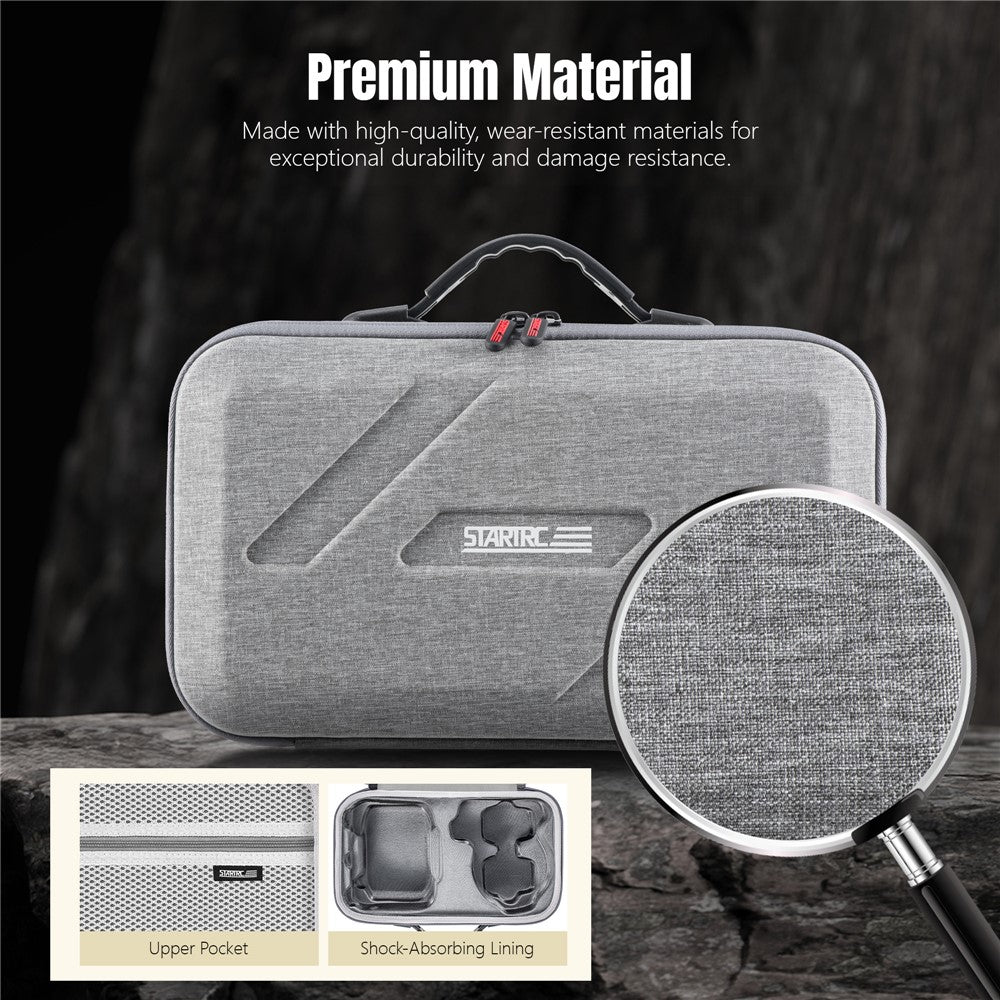 STARTRC 12200080 For DJI Flip Drone Carrying Case Remote Control Batteries Storage Bag