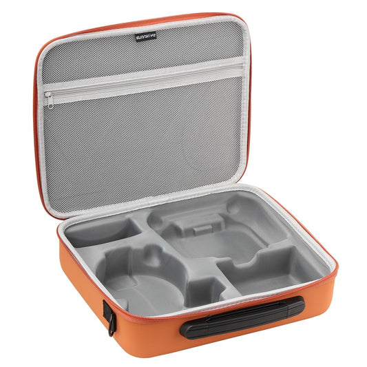 SUNNYLIFE FP-B958 For DJI Flip Drone Carrying Case 5 Batteries Leather Storage Bag