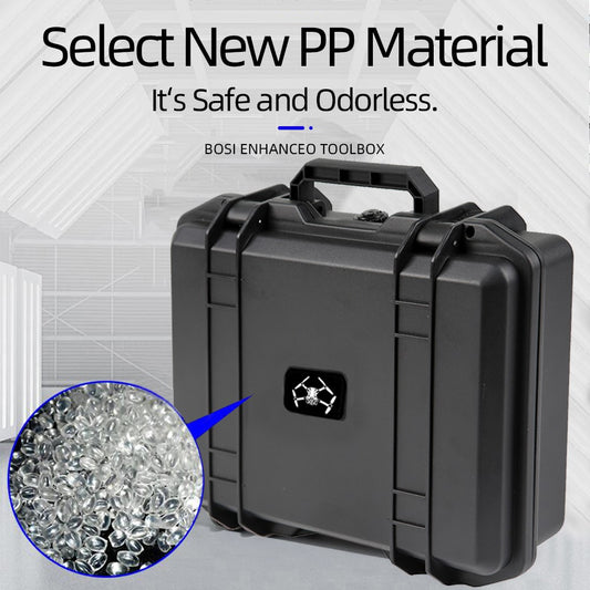 For DJI Flip Drone Carrying Case Waterproof Hard Shell Protective Storage Box with EVA Interior