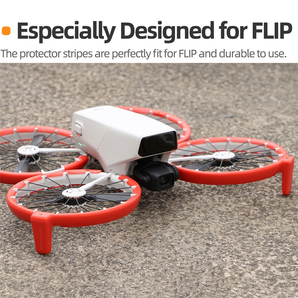 SUNNYLIFE FP-KC960 For DJI Flip Drone Propeller Guards TPE Anti Collision Propeller Edge Protector