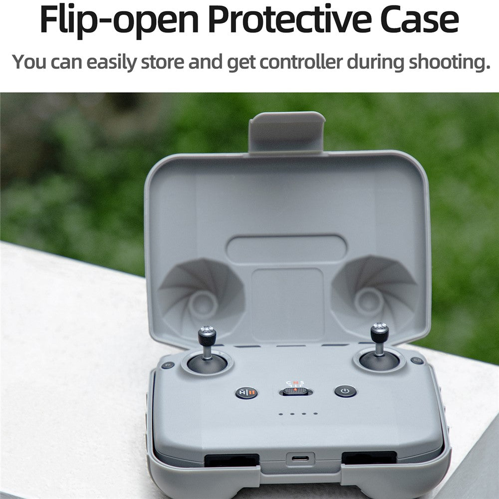 SUNNYLIFE SN986 Storage Box For DJI RC-N3  /  RC-N2  /  RC-N1 Remote Controller Protective Case with Lanyard