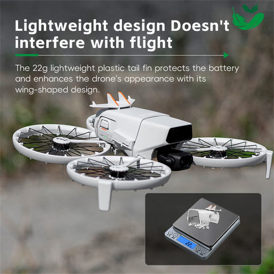 STARTRC 12200087 For DJI Flip Drone Tail Wing Battery Anti Fall Off Buckle Protective Accessory
