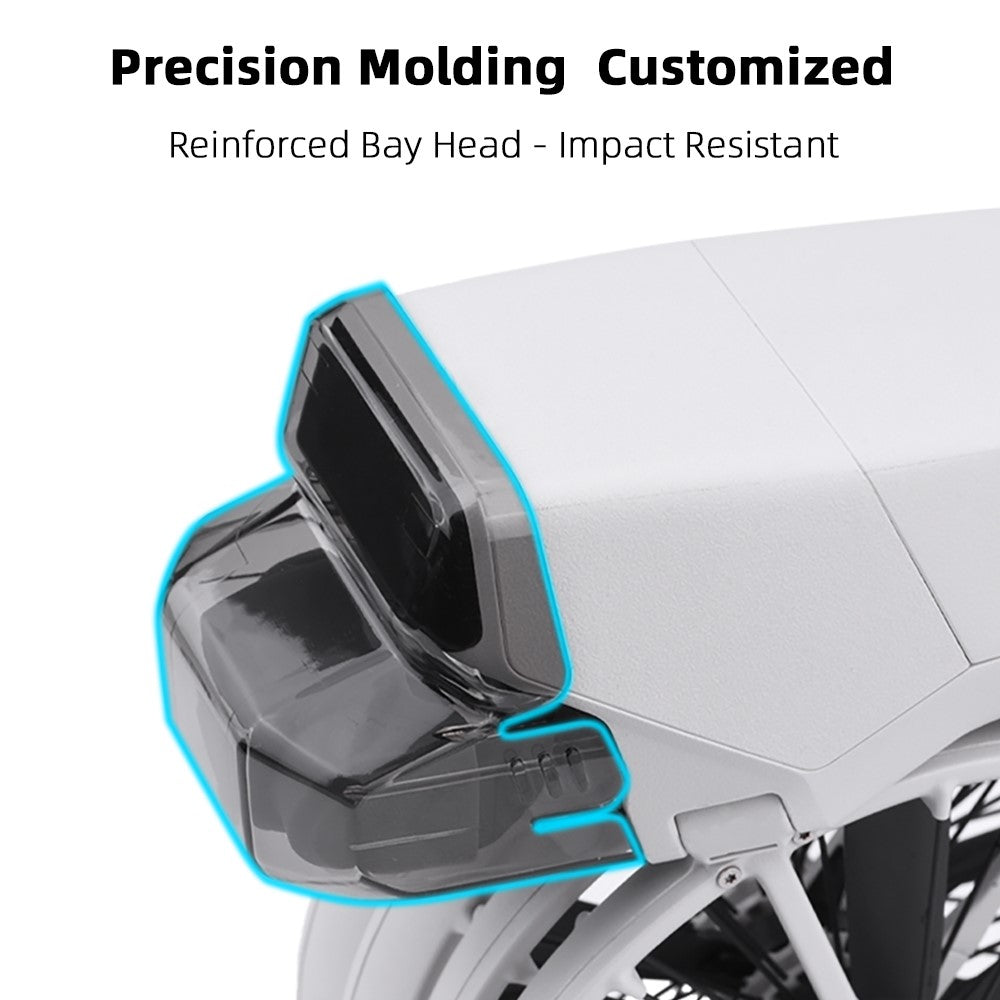 BRDRC For DJI Flip Lens Cap Gimbal Protector with IR Sensor Cover Snap-On Installation