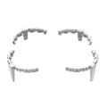BRDRC 4Pcs For DJI Flip Propeller Protector Guard TPU Shock Absorption Blade Isolation Rings