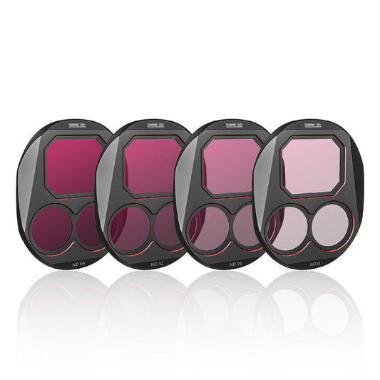 STARTRC 12020053 For DJI Mavic 4 Pro ND Filter Set ND8 / ND16 / ND32 / ND64 Optical Glass Lens Filters