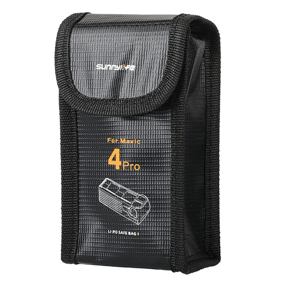 SUNNYLIFE M4P-DC09 For DJI Mavic 4 Pro Battery Safety Bag Explosion-Proof Pouch for Single Battery