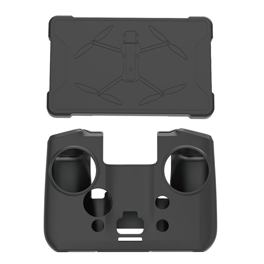 BRDRC For DJI RC Pro 2 Remote Controller Silicone Case with Screen Cap Protective Cover