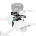 RCSTQ Action Camera Universal Shock Absorber Bracket Fixed Holder for DJI Mavic Air 2/Autel EVO 2, etc.
