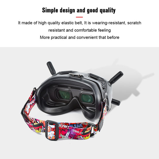 STARTRC Adjustable Headband VR Glasses Head Strap for DJI FPV Goggles/FPV Goggles V2
