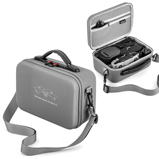 STARTRC 1110303 Portable Storage Bag PU Leather Shockproof Tote Carrying Case with Shoulder Strap for DJI Mavic 3 Drone Accessories