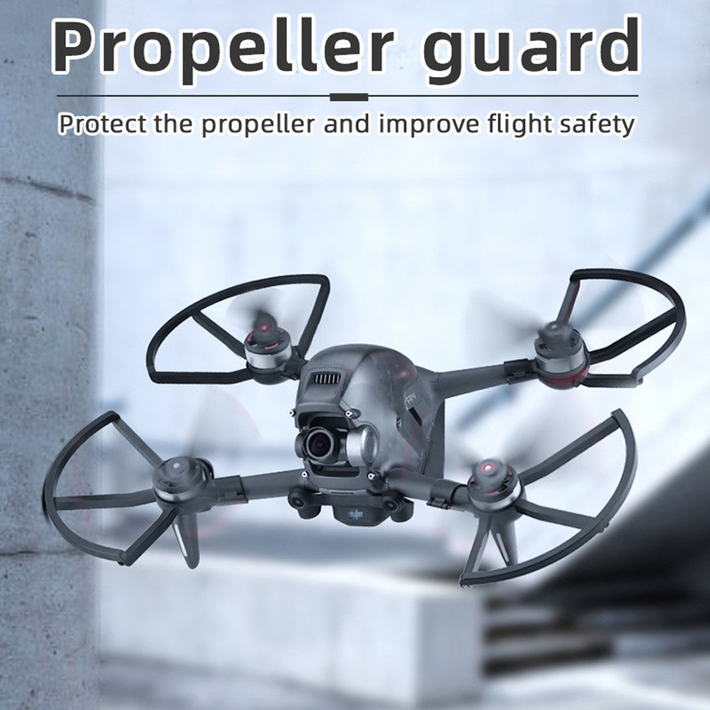 BRDRC EWB8589 1 Set Anti-collision Drone Propeller Blade Guard Protector for DJI FPV Combo