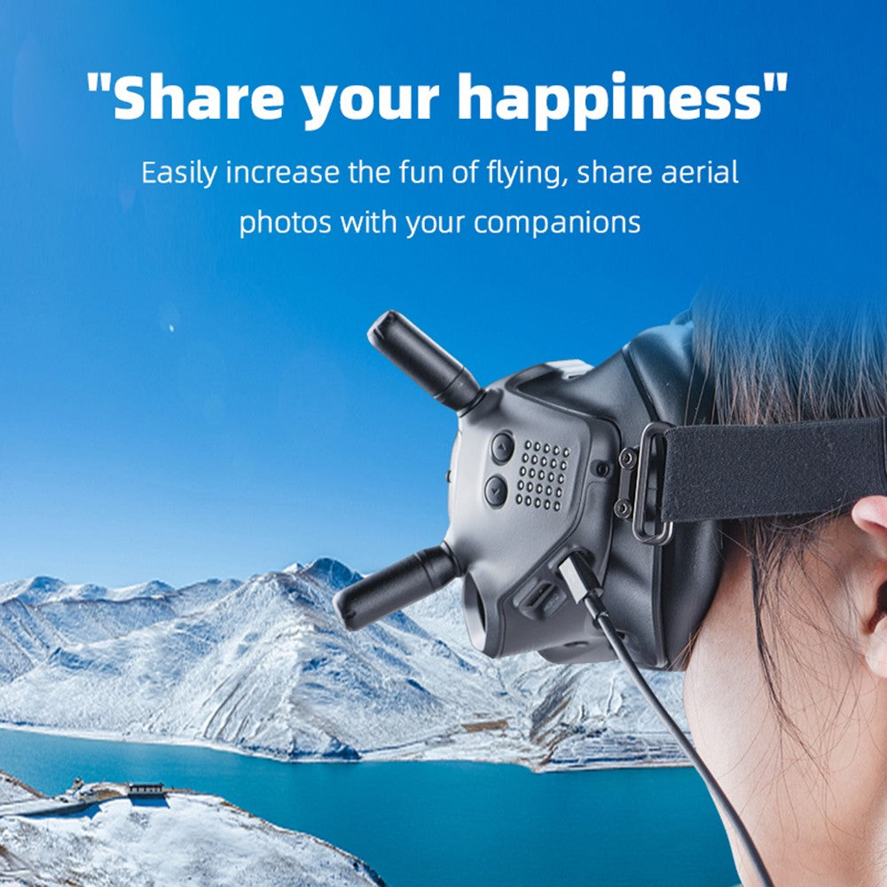 HSP6197 Phone Tablet Data Cable USB Type-C Transmission Date Line for DJI FPV Flight Glasses V2 Goggles Adapter Drone