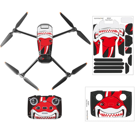 SUNNYLIFE M3-TZ88 Waterproof Stickers Set Drone Decals Pattern Printing Scratch-resistant Stickers for DJI Mavic 3