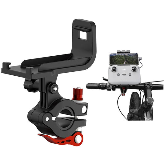SUNNYLIFE Q9402 Bicycle Remote Controller Holder Action Camera Controller Handlebar Mount for DJI Action 2/Mavic 3/Air 2S/Air 2/Mini 2/GoPro 10