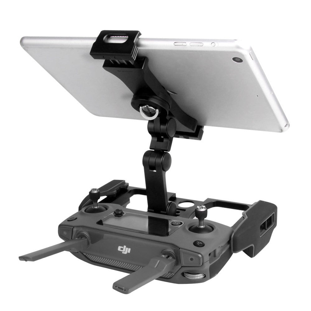 SUNNYLIFE ZJ035 Aluminum Alloy Cell Phone Holder Portable Drone Remote Controller Rack Folding Tablet Stand with Strap for DJI Mavic 3/2/Mini SE/Air 2S
