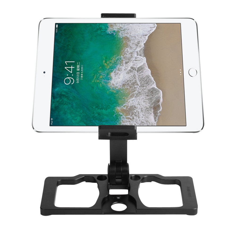 SUNNYLIFE ZJ035 Aluminum Alloy Cell Phone Holder Portable Drone Remote Controller Rack Folding Tablet Stand with Strap for DJI Mavic 3/2/Mini SE/Air 2S