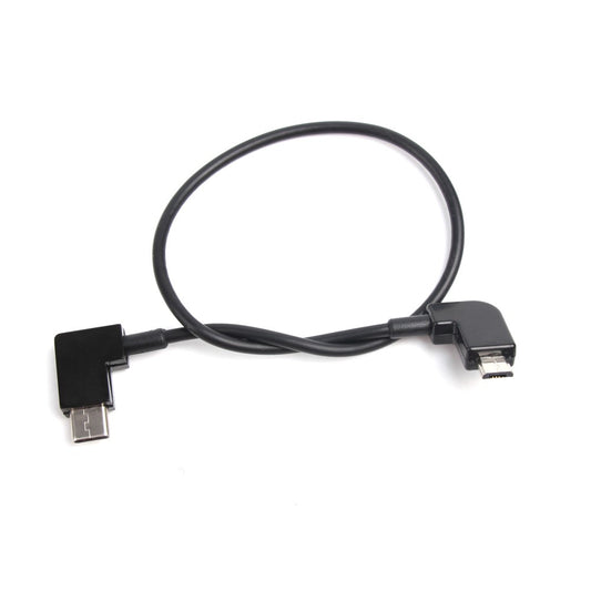 SUNNYLIFE for DJI Mavic 3/Air 2S/Mini 2/FPV Flying Goggles V2/Pocket 2 Android Phone Data Cable Type C to Micro, 30cm
