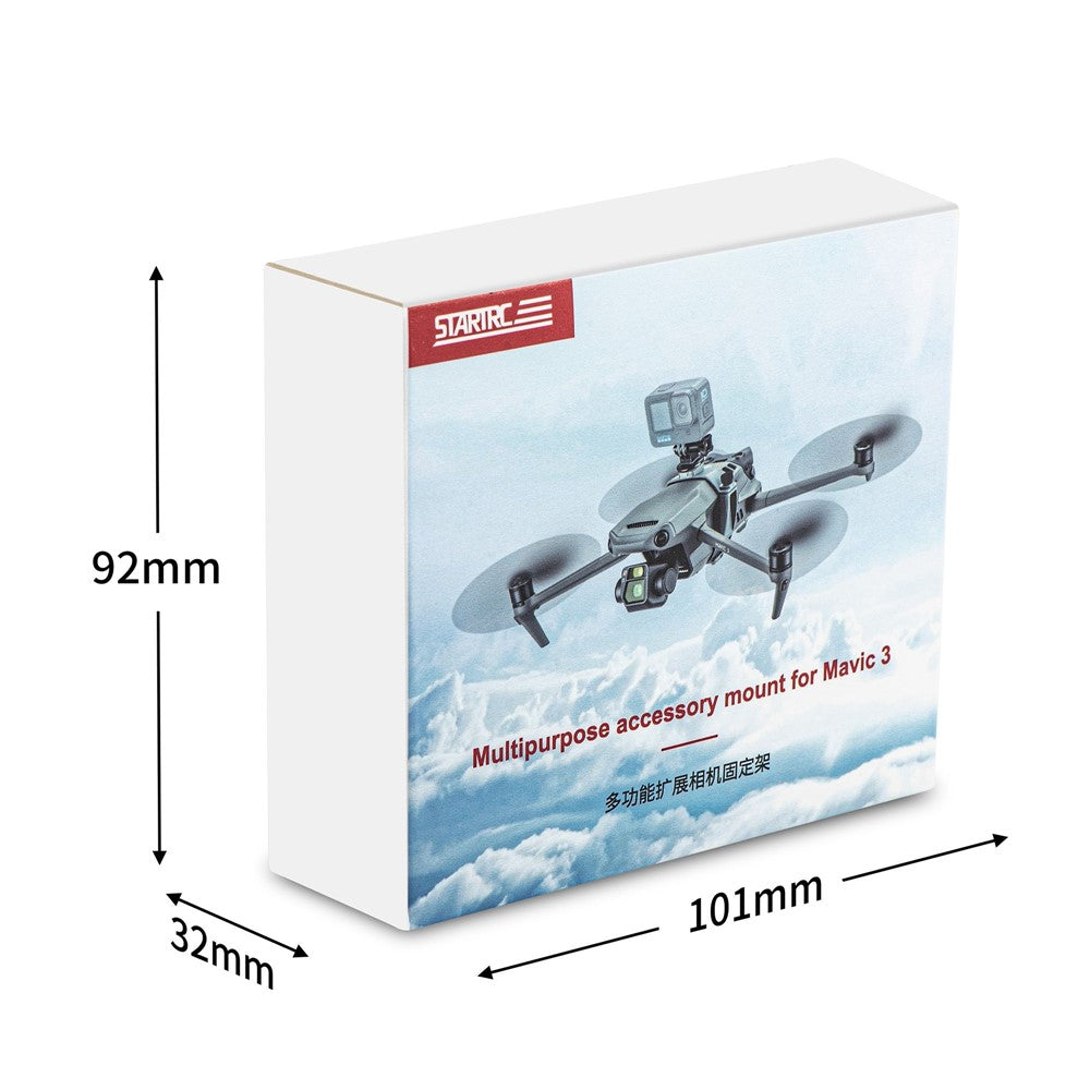 STARTRC 1110538 for DJI Mavic 3 Camera Fill Light Holder Multi-function Expansion Bracket