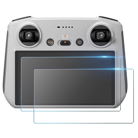 STARTRC 2Pcs 9H HD Tempered Glass Film for DJI Mini 3 Pro/DJI RC Remote Control with Screen Protective Cover Film