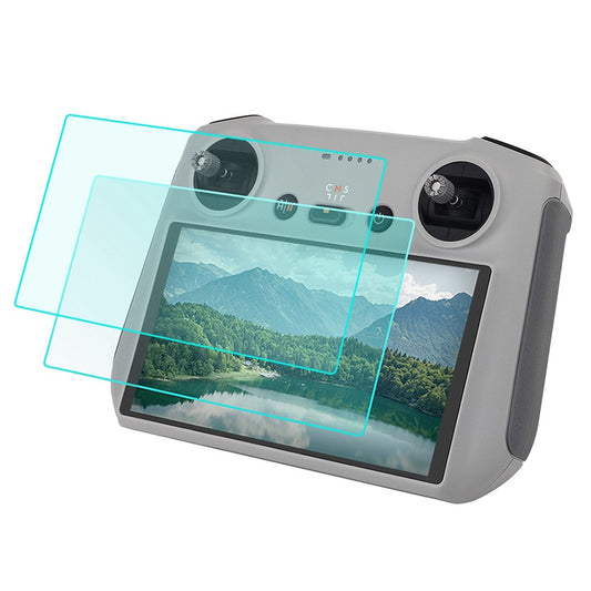 SUNNYLIFE MM3-GHM388 for DJI Mini 3 Pro Remote Controller 2Pcs HD Explosion-proof Screen Protector 9H Tempered Glass Films