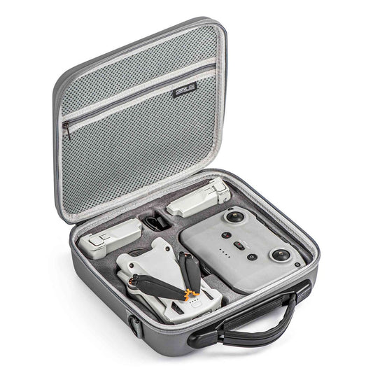 STARTRC 1110845 for DJI Mini 3 Pro Portable PU Carrying Case Anti-drop Tote Storage Bag with Shoulder Strap