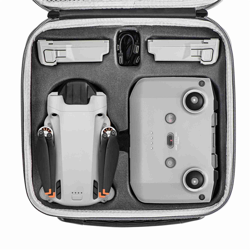 STARTRC 1110845 for DJI Mini 3 Pro Portable PU Carrying Case Anti-drop Tote Storage Bag with Shoulder Strap