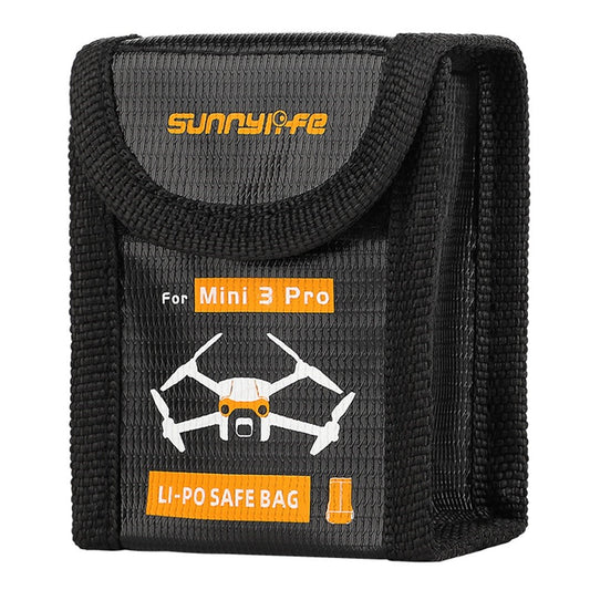 SUNNYLIFE MM3-DC384 for DJI Mini 3 Pro 1 Battery Capacity Battery Storage Explosion-Proof Bag Battery Safe Bag