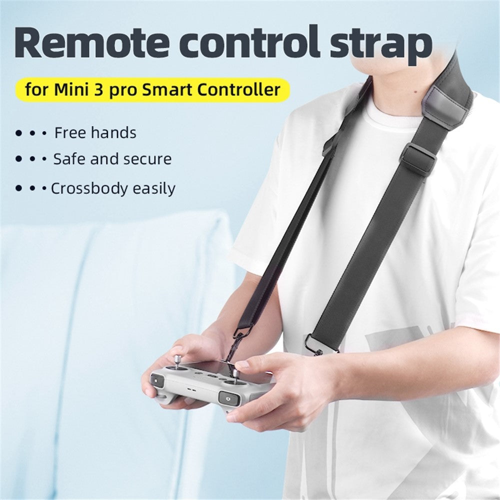 EWB8720 Anti-drop Strap for DJI Mini 3 Pro Controller RC Drone Remote Adjustable Nylon Lanyard