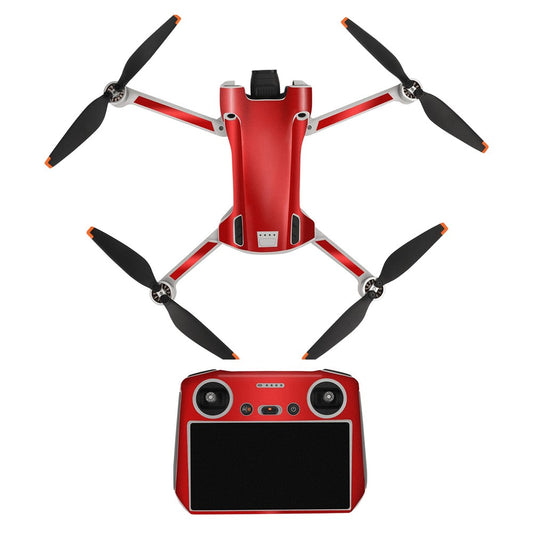 SUNNYLIFE MM3-TZ396 For DJI Mini 3 Pro Drone + for DJI RC Remote Control Stickers Set Anti-scratch Decorative Stickers Decals