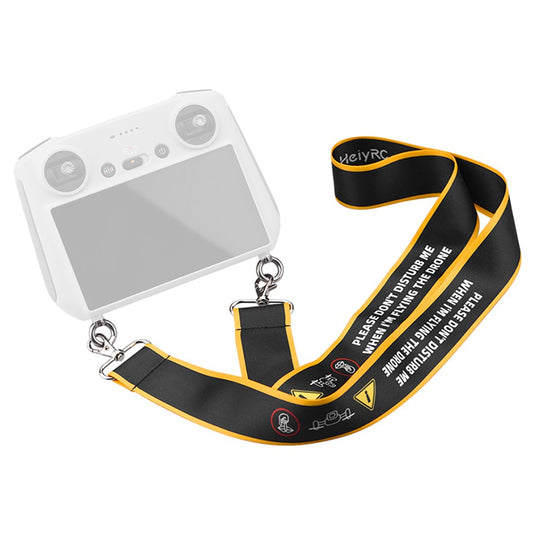 HEIYRC ZZCP9253 Widened Lanyard for DJI Mini 3 Pro RC Remote Control, No Disturbing Warning Neck Strap Belt