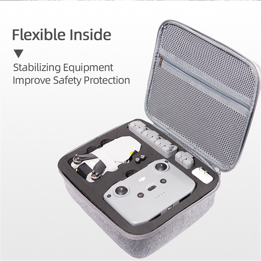 For DJI Mini 2  /  Mini 2 SE Combo Drone and Accessories Storage Bag Portable Shockproof Carrying Case Handbag
