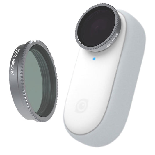 JUNESTAR JSR-1283-01 Anti-Scratch MCUV Filter for Insta360 Go2 Action Camera Multi-Coated Optical Glass Lens Filter