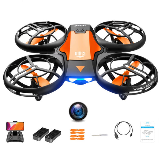 4DRC V8 Gesture Sensing RC Drone 5.0MP HD Camera FPV Altitude Hold Remote Control Quadcopter with 2 Batteries