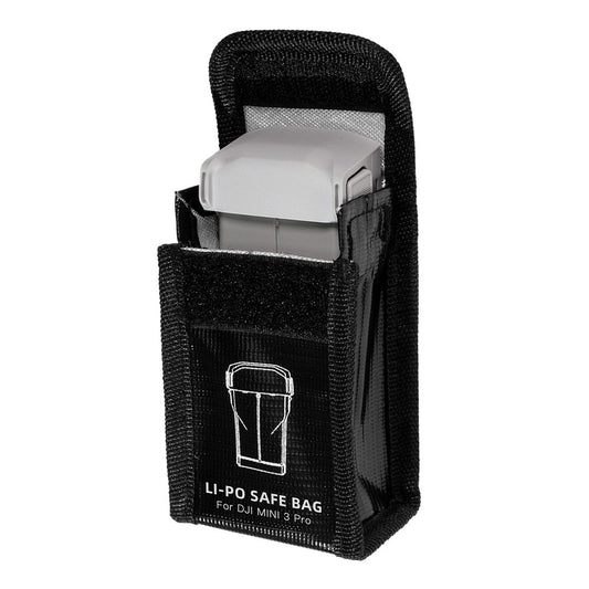 QISYKER Anti-explosion Protection Battery Storage Bag for DJI Mini 3 Pro (Suitable for 1Pc Battery)
