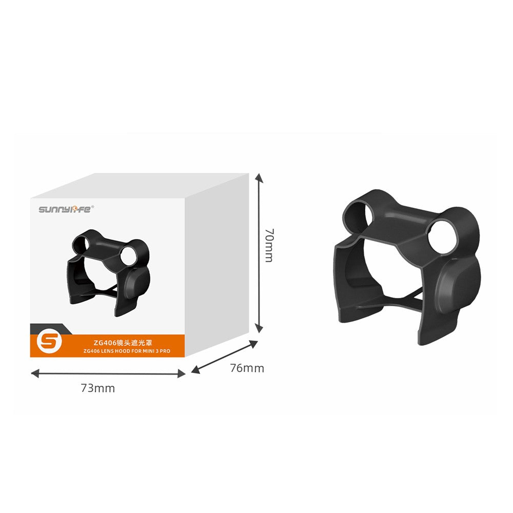 SUNNYLIFE MM3-ZG406 for DJI Mini 3 Pro Drone Gimbal Protection Hood Lens Anti-glare Sunshade Cover